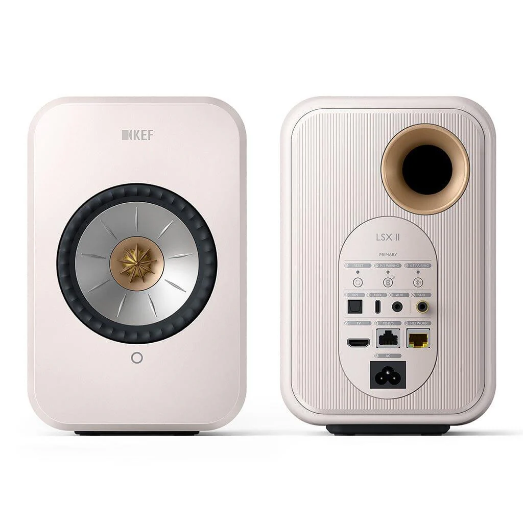 KEF LSX II Wireless Powered Bookshelf Speakers - Image 8